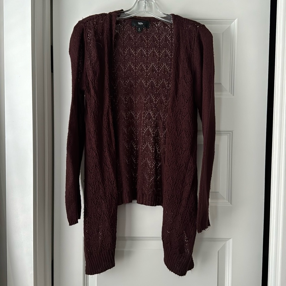 Maroon Cardingan
